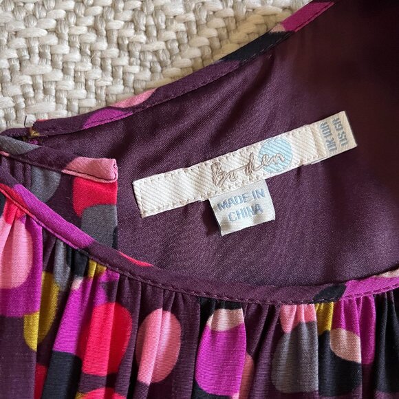 Boden plum confetti dress 6 - Picture 2 of 10